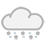 11h00 : Pluie et neige mêlée faible
Vent : NO 2km/h max 0km/h