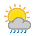 Actuellement :
Averses de pluie faible